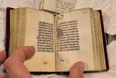 Lot 255 - Book of Hours. Illuminated Manuscript on Vellum..., circa 1470-1480