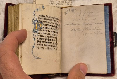 Lot 255 - Book of Hours. Illuminated Manuscript on Vellum..., circa 1470-1480