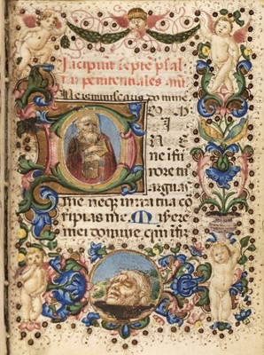 Lot 255 - Book of Hours. Illuminated Manuscript on Vellum..., circa 1470-1480