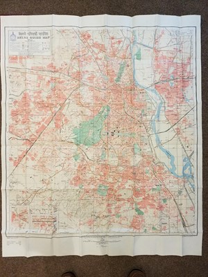 Lot 96 - Delhi. Delhi Guide Map, 1978
