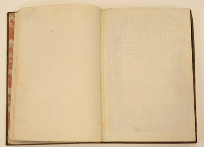 Lot 261 - Henry VIII (King of England). Assertio septem sacramentorum adversus Martinum Lutherum, 1522