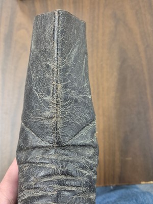 Lot 323 - Clothing. A pair of early-mid 19th century ladies' riding boots, by Stone of Brighton