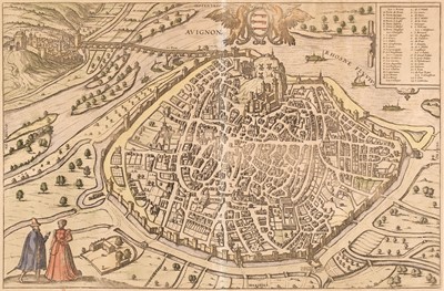 Lot 89 - Avignon. Braun (Georg & Hogenberg Franz). Avignon. [1572-1612]