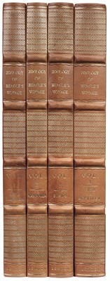 Lot 88 - Darwin (Charles). The Zoology of the Voyage of H. M. S. Beagle, 4 volumes, facsimile edition