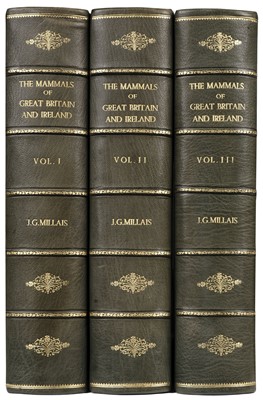 Lot 111 - Millais (John Guille). The Mammals of Great Britain and Ireland, 3 volumes, 1904-06