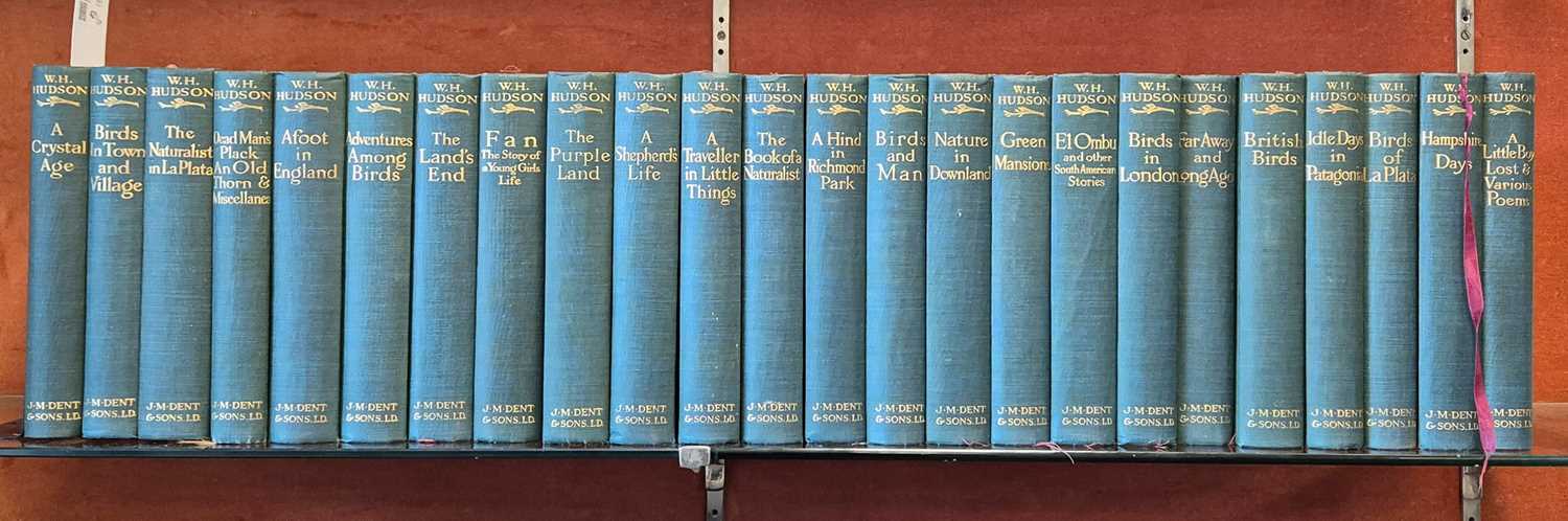 Lot 421 - Hudson (W. H.). The Works, 24 volumes, London: J. M. Dent, 1922-23