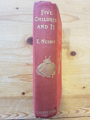 Lot 26 - Nesbit (E.). Five Children and It, 1st edition, London:T. Fisher Unwin, 1902