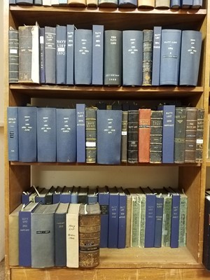 Lot 52 - The Navy List. A near complete run of approximately 360 volumes, London: John Murray, 1816-1980