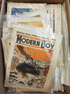 Lot 32 - Modern Boy Magazines. A Large Quantity of approximately 200 Modern Boy Magazines, circa 1930