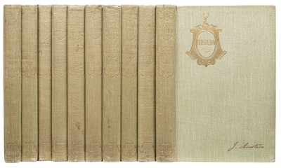 Lot 537 - Austen (Jane). Novels, 10 volumes, 1892