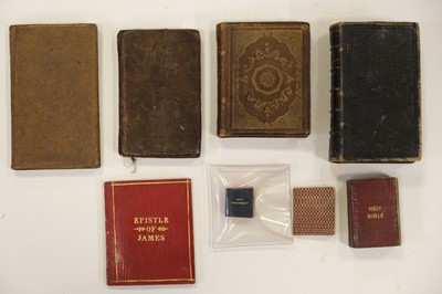 Lot 378 - Miniature Books. The New Testament, Glasgow: David Bryce and Son, 1895, & 16 others