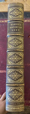 Lot 43 - Harris (John). The History of Kent, volume one [all published], 1st edition, 1719