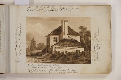 Lot 238 - Scrap Album. An early 19th-century album