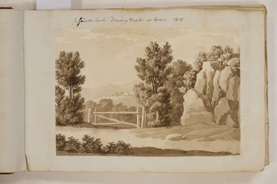 Lot 238 - Scrap Album. An early 19th-century album