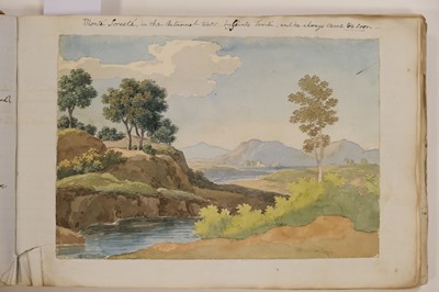 Lot 238 - Scrap Album. An early 19th-century album