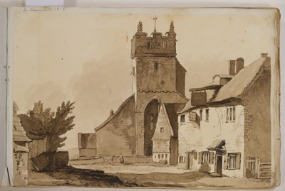 Lot 238 - Scrap Album. An early 19th-century album