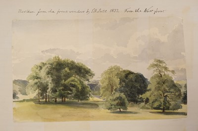 Lot 238 - Scrap Album. An early 19th-century album
