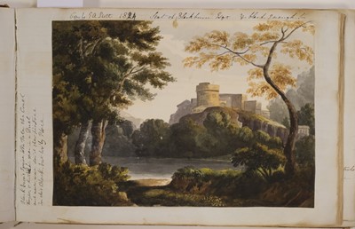 Lot 238 - Scrap Album. An early 19th-century album