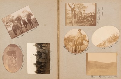 Lot 106 - South Africa and the Zulu Rebellion. An album compiled after the Boer War, c. 1903-15