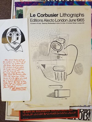Lot 213 - Cohen (Harold). Richard VI, 1967 and 17 further prints and posters