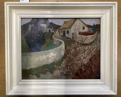 Lot 192 - Manner of Gerard Dillon (1916-1971). Cottage in Spring