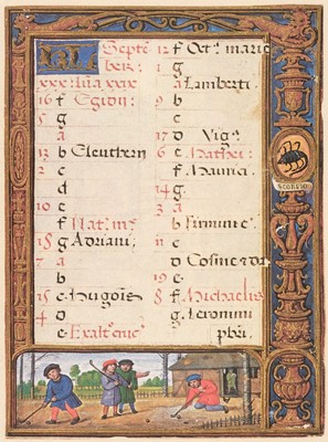 Lot 413 - Golf Book of Hours, facsimile edition, 2004