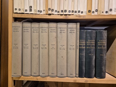 Lot 413 - Faraday (Michael). Faraday's Diary, 8 vols (including index), 1932-36