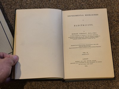 Lot 413 - Faraday (Michael). Faraday's Diary, 8 vols (including index), 1932-36