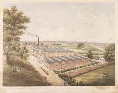 Lot 8 - Birmingham. Isaac (John R.), Britannia Railway Carriage Works..., published Liverpool, circa 1860