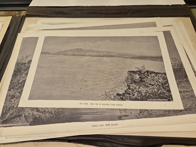 Lot 1 - Afghan Boundary Commission. A collection of ninety-six photographic reproductions, 1884-86