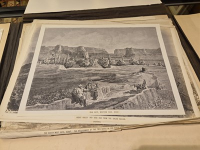 Lot 1 - Afghan Boundary Commission. A collection of ninety-six photographic reproductions, 1884-86