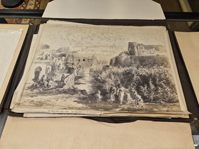 Lot 1 - Afghan Boundary Commission. A collection of ninety-six photographic reproductions, 1884-86