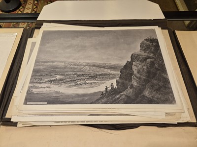 Lot 1 - Afghan Boundary Commission. A collection of ninety-six photographic reproductions, 1884-86