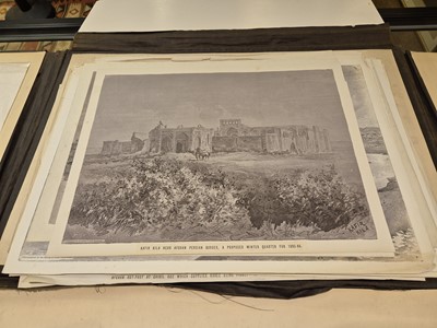 Lot 1 - Afghan Boundary Commission. A collection of ninety-six photographic reproductions, 1884-86