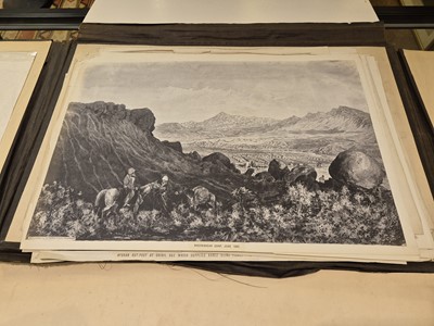Lot 1 - Afghan Boundary Commission. A collection of ninety-six photographic reproductions, 1884-86
