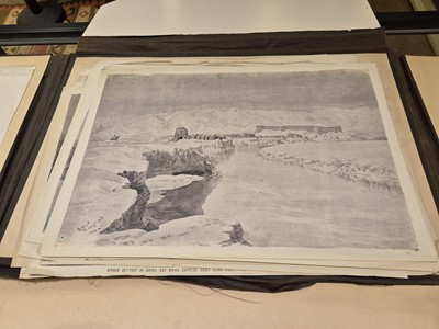 Lot 1 - Afghan Boundary Commission. A collection of ninety-six photographic reproductions, 1884-86