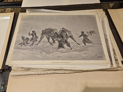 Lot 1 - Afghan Boundary Commission. A collection of ninety-six photographic reproductions, 1884-86