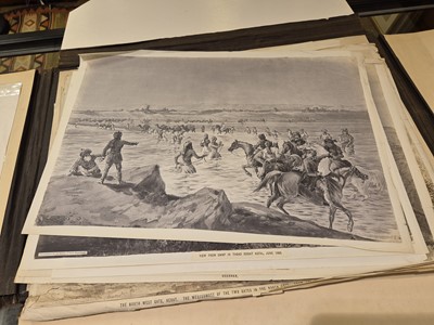 Lot 1 - Afghan Boundary Commission. A collection of ninety-six photographic reproductions, 1884-86