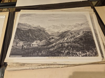 Lot 1 - Afghan Boundary Commission. A collection of ninety-six photographic reproductions, 1884-86