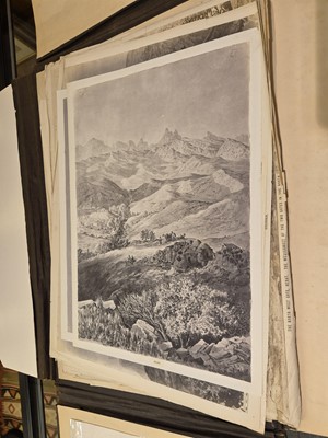Lot 1 - Afghan Boundary Commission. A collection of ninety-six photographic reproductions, 1884-86