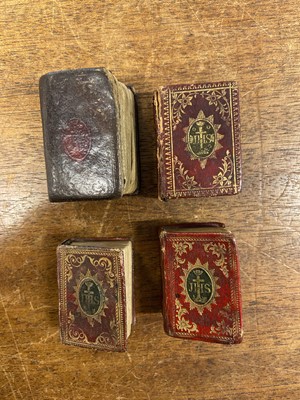 Lot 337 - Miniature Bible [English]. The Bible in Miniature, London: E. Newbery, 1780..., and others
