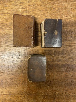 Lot 337 - Miniature Bible [English]. The Bible in Miniature, London: E. Newbery, 1780..., and others