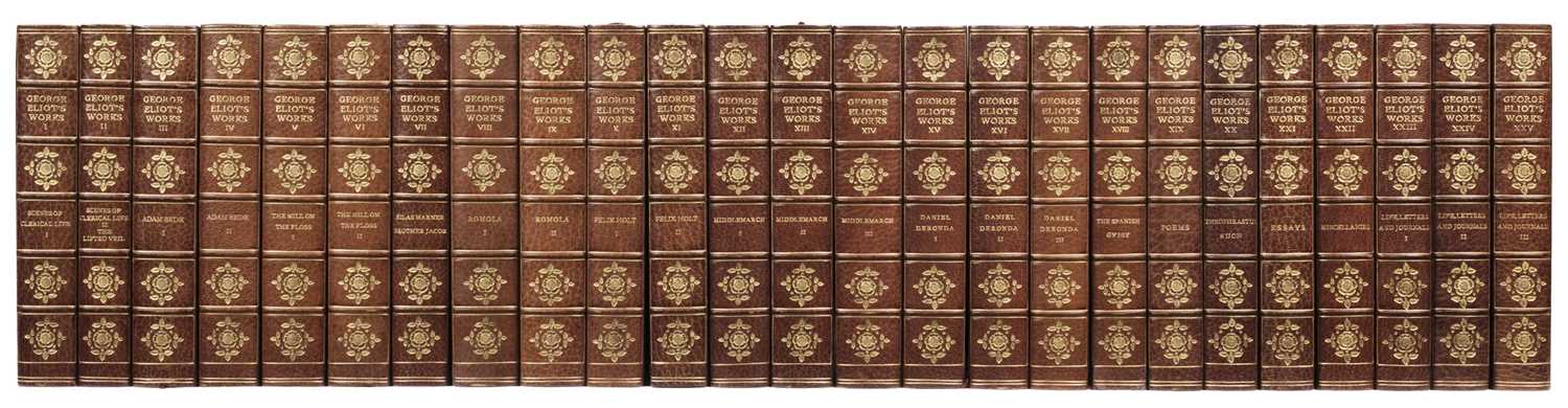Lot 410 - Eliot (George). The Writings of George Eliot, together with the Life by J. W. Cross, 25 volumes, 1908
