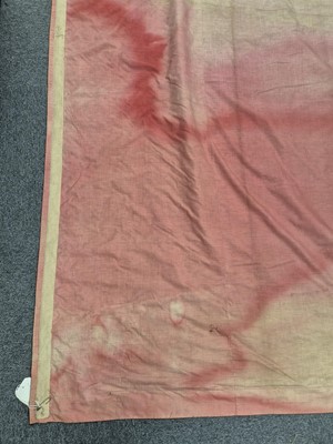 Lot 312 - Chinese Embroidery. A large silk panel presented to British Sacerdote Qi Rong, circa 1900