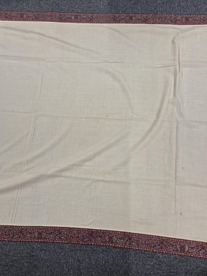 Lot 363 - Shawl. A large Kashmir shawl, early 19th century