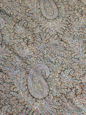 Lot 366 - Shawls. A large crinoline shawl, mid 19th century, & 3 others