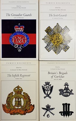 Lot 409 - Famous Regiments series. 61 volumes, Hamish Hamilton, Leo Cooper & others, 1970s