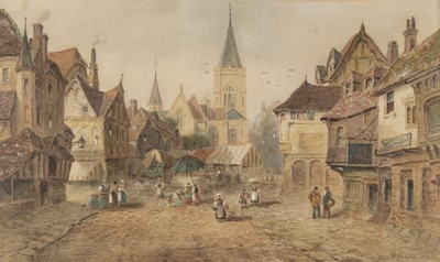 Lot 235 - Roberts (David, 19th Century). Street Scene, 1859
