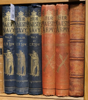 Lot 12 - Low (Charles Rathbone). Her Majesty's Navy..., London: J. S. Virtue & Co, [1890-1893]