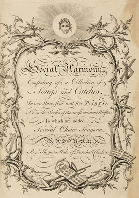 Lot 324 - Hale (Thomas). Social Harmony, 1st edition, 1763